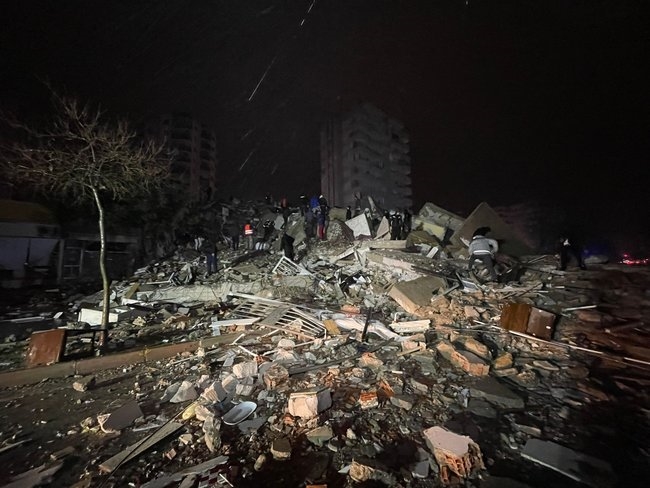 Deprem sonrası Malatya Valiliği